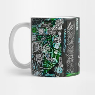 Street Art NYC Graffiti Tag Mug